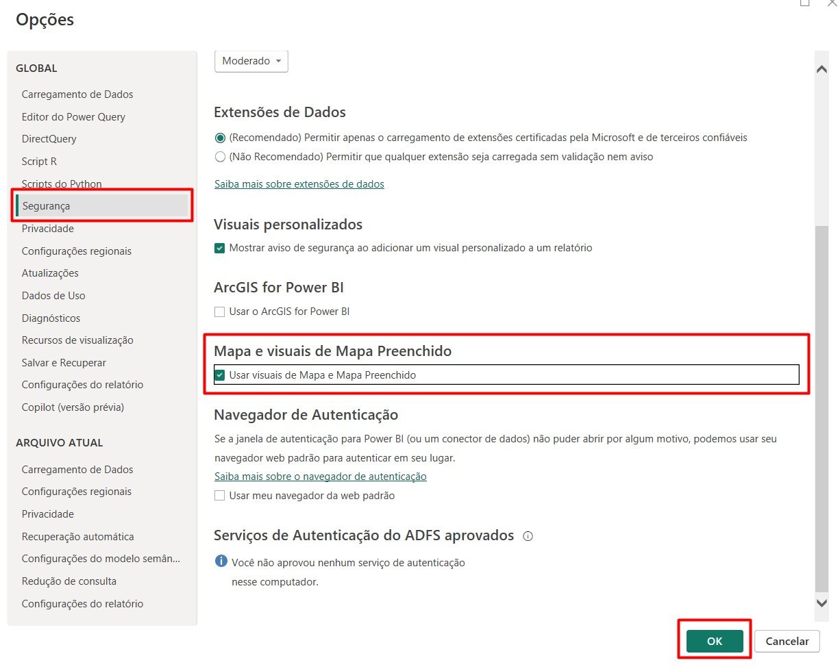 Configurando para Criar um Mapa