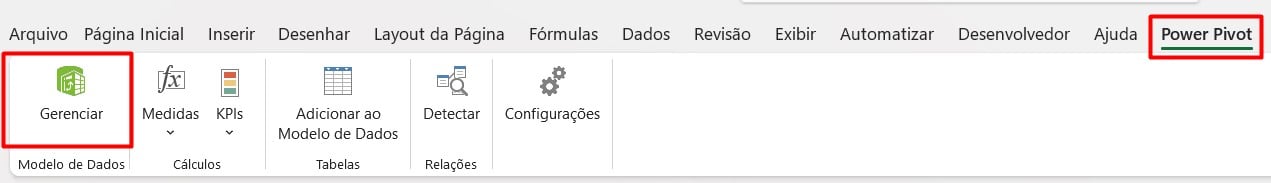 Adicionando Arquivos no Power Pivot no Excel