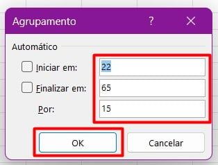 Agrupando Dados na Tabela Dinâmica do Excel