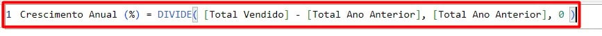 Calculando o Percentual de Crescimento no Power BI