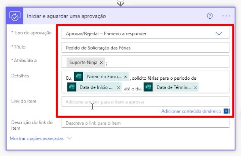 Personalizando Aprovação no Power Automate