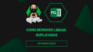 Como remover linhas duplicadas no Power Query