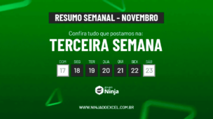 Resumo Semanal Terceira Semana de Novembro