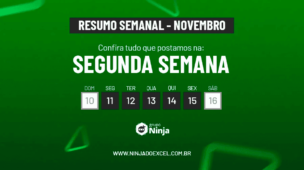 Resumo Semanal da Segunda Semana de Novembro