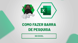 como fazer barra de pesquisa no excel