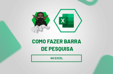 Como Fazer Barra de Pesquisa no Excel