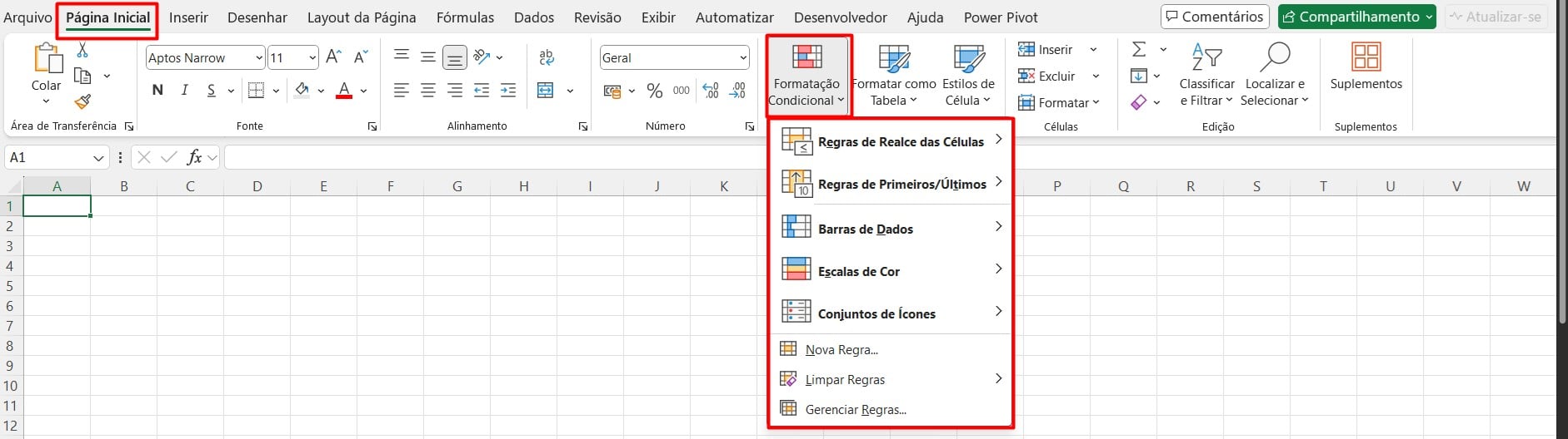 Quais são os Recursos Essenciais do Excel?