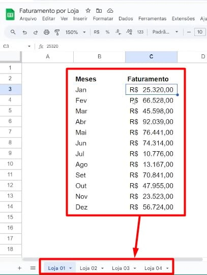 Combine Dados de Diferentes Planilhas no Google Sheets