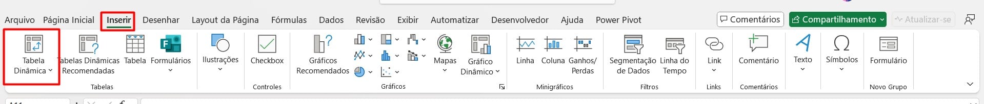 Tabela Dinâmica no Excel