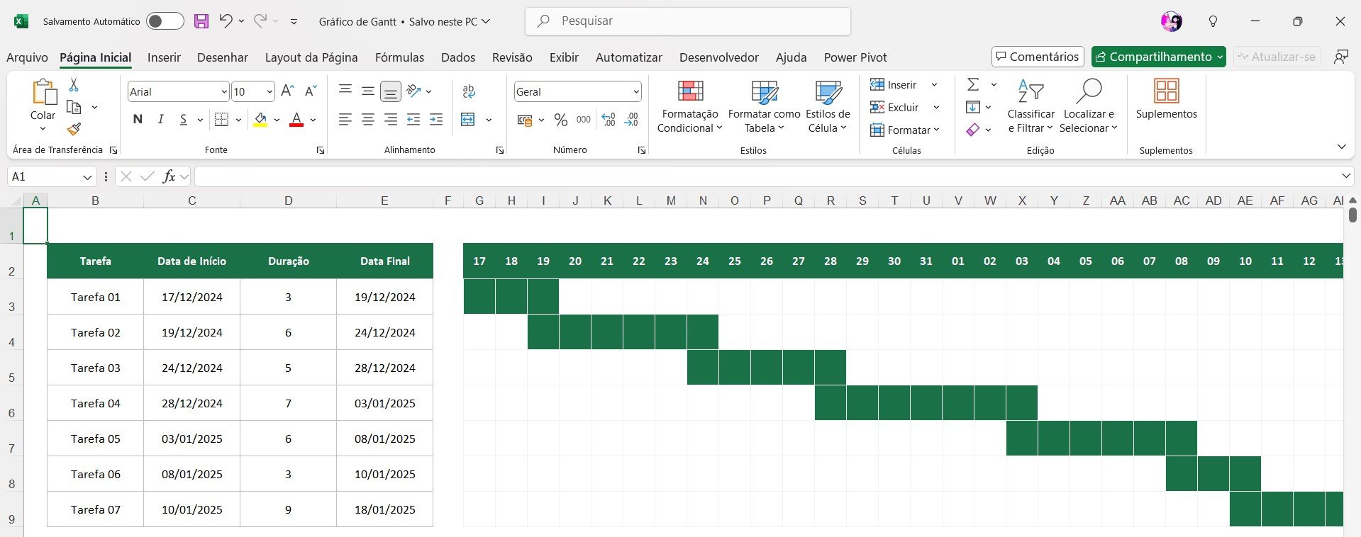 do Google para o Excel