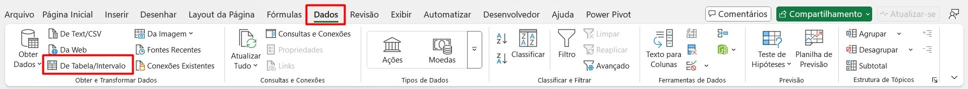 Quais são os Recursos Essenciais do Excel?