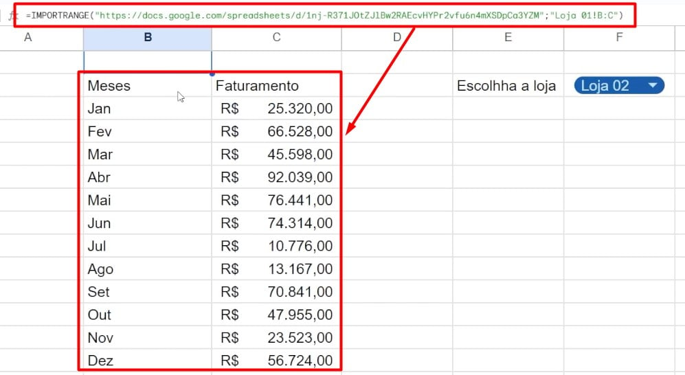 Combine Dados de Diferentes Planilhas no Google Sheets