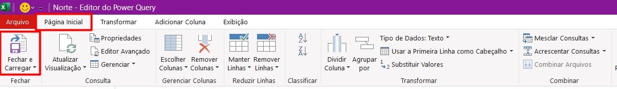 Carregando Dados do Power Query no Excel