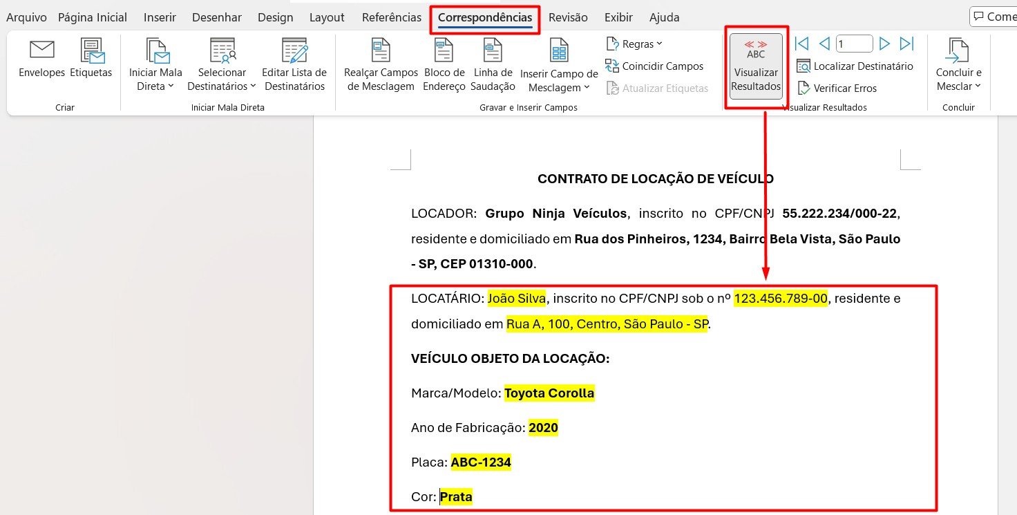 Como Criar Contratos Automáticos no Word