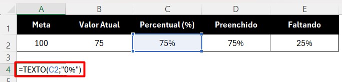 Aplicando a Função TEXTO no Excel