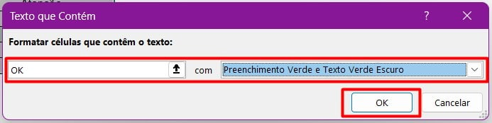 Estabelecendo regras da Formatação Condicional no Excel