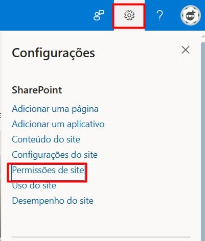 Gerencie a Segurança de Sites no SharePoint