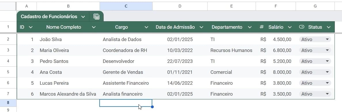 Dicas para Criar Aplicativo no Google Sheets