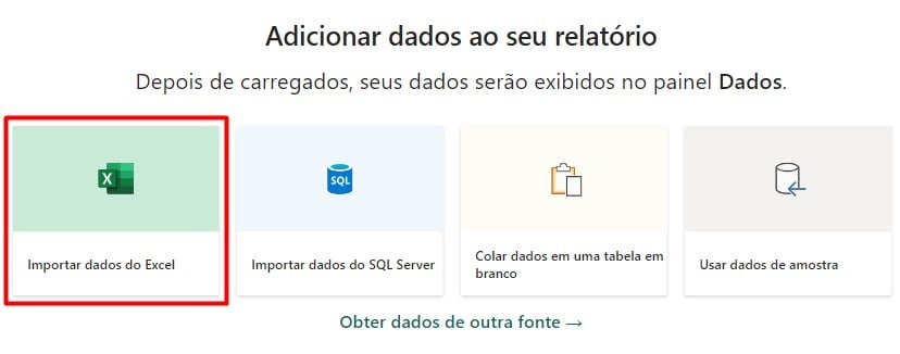 Importando Dados do Excel para o Power BI