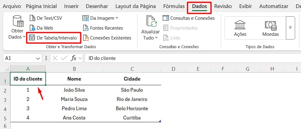 Como Mesclar Tabelas no Excel Usando o Power Query