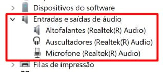 Verificando os Dispositivos de Som do Computador