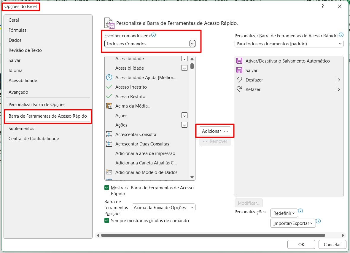 2 Recursos do Excel