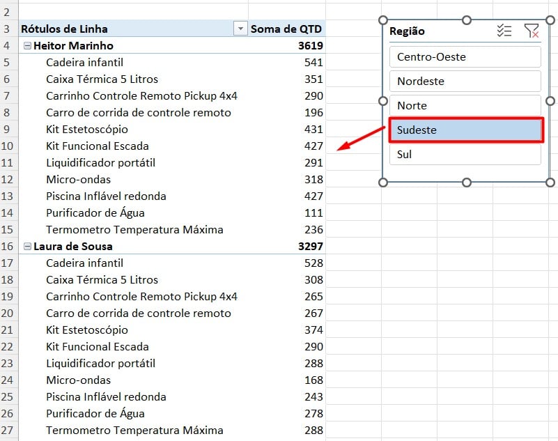 Como Fazer Segmentadores para Tabelas do Excel