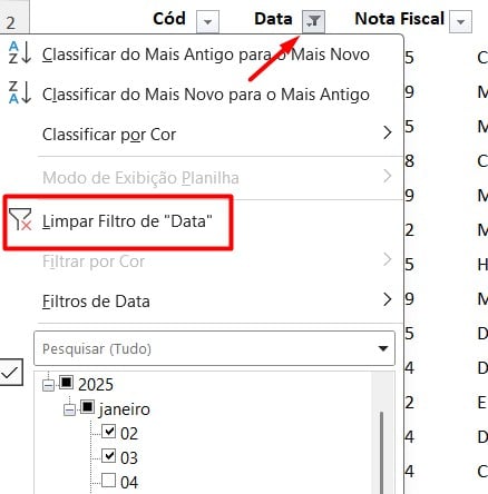 Como Filtrar Dados em Intervalos ou Tabelas no Excel