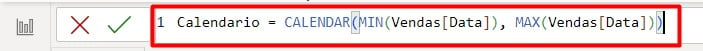 Criando a Tabela de Calendário no Power BI