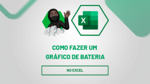 Como fazer um gráfico de bateria no Excel