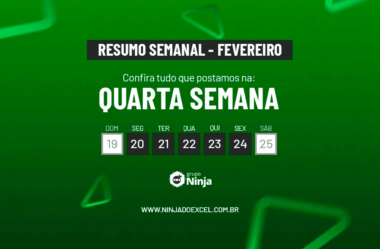 Resumo Semanal: Quarta Semana de Janeiro de 2025