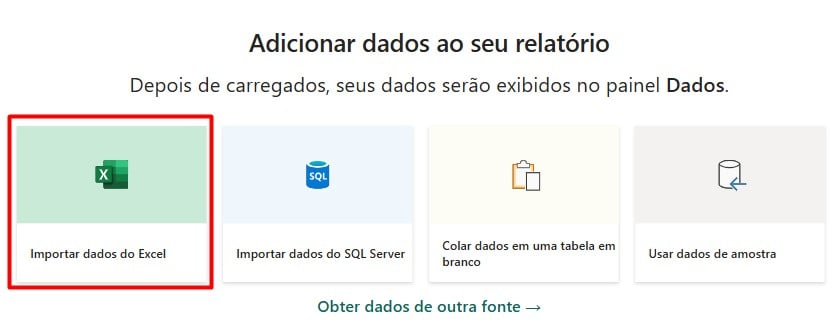 Importando Dados do Excel para o Power BI