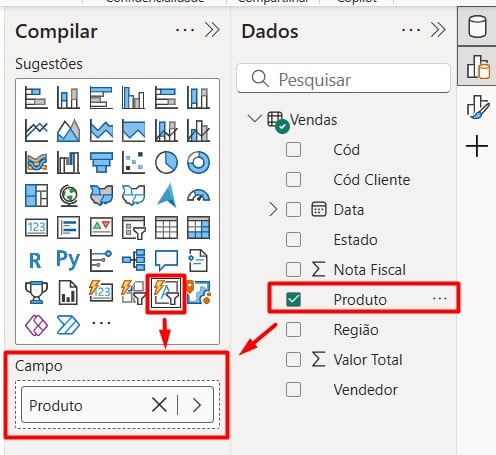 Aplicando a Segmentação de Texto no Dashboard do Power BI