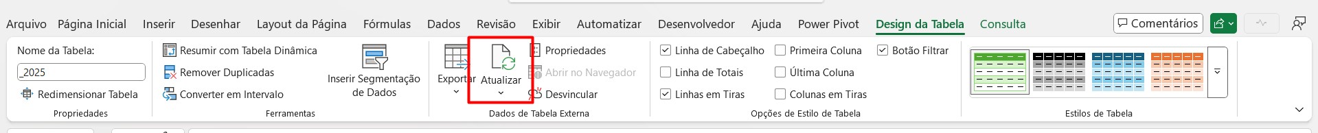 Listar Arquivos de uma Pasta no Excel Automaticamente