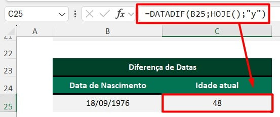  Calculando a Diferença Entre Dias