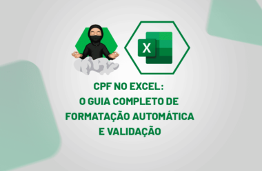 Formatação de CPF no Excel