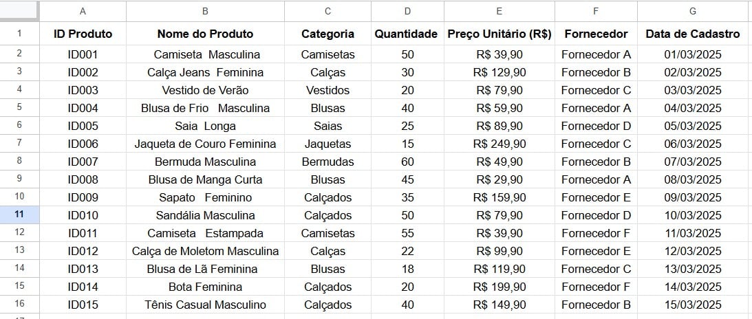 Importar e Limpar Dados do Google Sheets Automaticamente