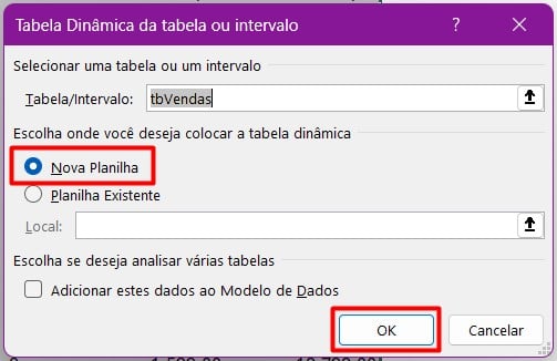 Análise de Dados com Tabelas Dinâmicas no Excel