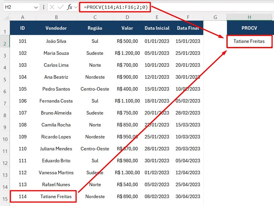 5 Funções Obrigatórias para Testes de Excel em Entrevista de Emprego