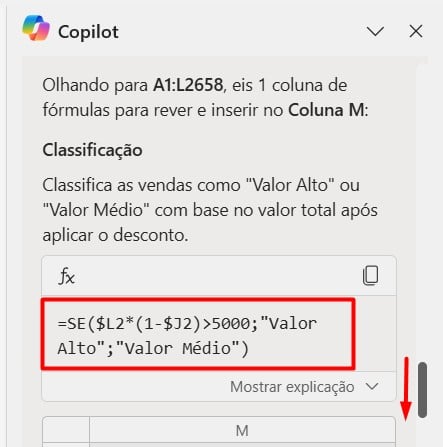 Fórmulas Avançadas no Excel com Copilot Pro