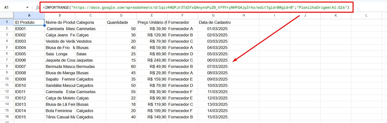 Importar e Limpar Dados do Google Sheets Automaticamente