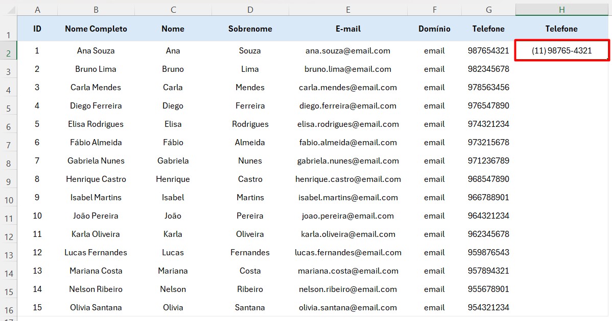 Utilizando o Atalho CTRL E Para Formatar Números no Excel