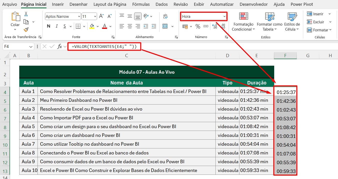 Função VALOR no Excel para Transformar Texto em Número!