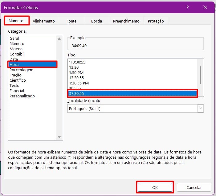 Como Somar Horas Corretamente no Excel