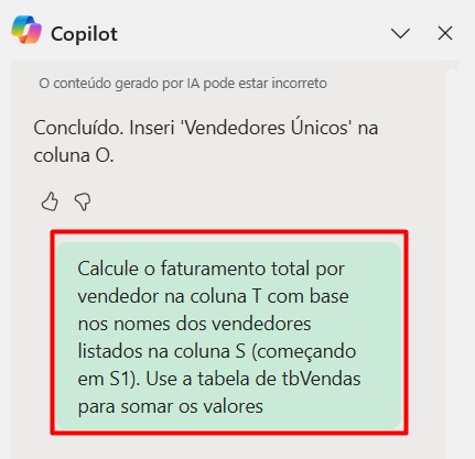 Fórmulas Avançadas no Excel com Copilot Pro