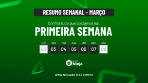 Resumo Semanal da Primeira Semana de Março de 2025