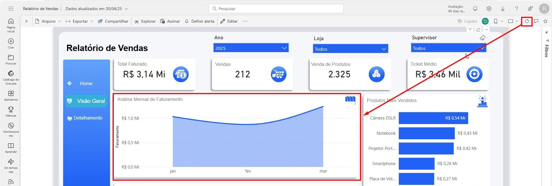 Atualizar Relatório Automaticamente no Power BI