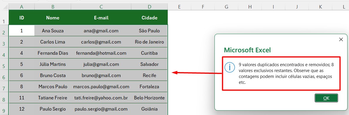 Elimine Duplicatas no Excel de Forma Rápida e Segura