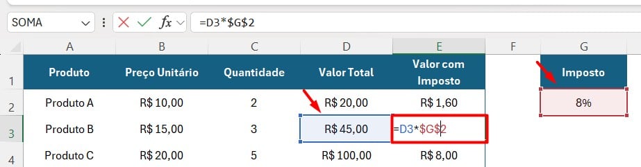 Entendendo a Referência Fixa no Excel
