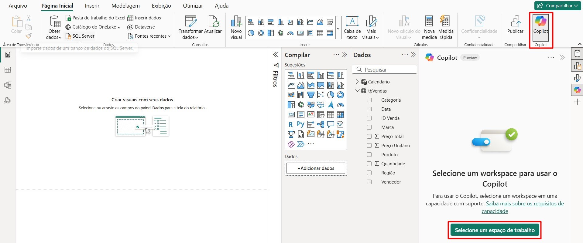 Como Usar IA para Criar Visuais Personalizados no Power BI
